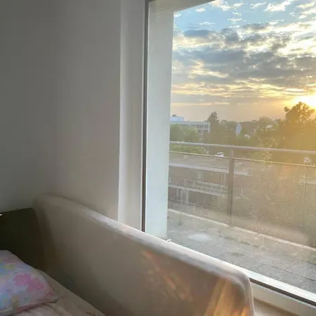 Apartmán Duesseldorf Messe/Airport Penthouse 100Qm Terrasse