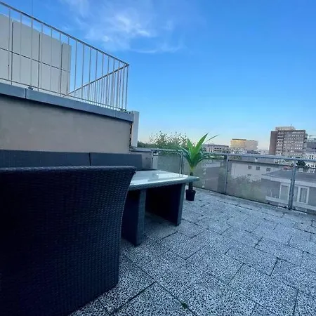 Duesseldorf Messe/Airport Penthouse 100Qm Terrasse *
