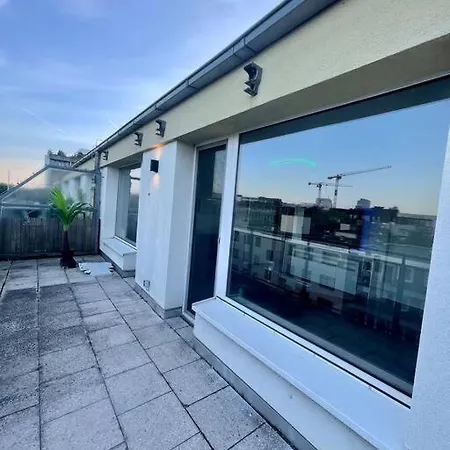 Duesseldorf Messe/Airport Penthouse 100Qm Terrasse