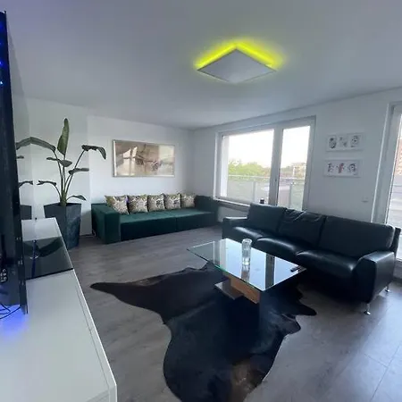 Apartmán Duesseldorf Messe/Airport Penthouse 100Qm Terrasse Düsseldorf