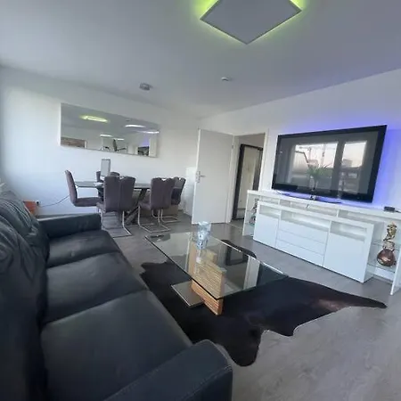 Apartmán Duesseldorf Messe/Airport Penthouse 100Qm Terrasse