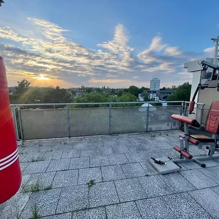 Duesseldorf Messe/Airport Penthouse 100Qm Terrasse